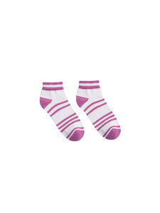 Sneaker Socken Streifen aus Bio-Baumwolle - LANIUS