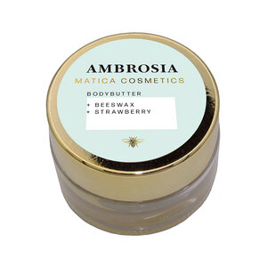 Ambrosia Body Butter Erdbeere Körperbutter - Matica Cosmetics