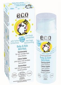 Baby & Kids Sonnencreme LSF 50+ Neutral ohne Parfum - eco cosmetics