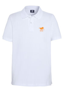 Regular-Fit Jungen-Poloshirt aus Piqué mit Logo-Stickerei - Polo Sylt