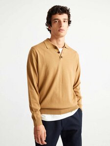 Vincent Knitted Polo - thinking mu