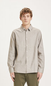 Larch Casual Fit heavy Flannel Shirt - KnowledgeCotton Apparel