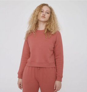 Boxy Sweatshirt Damen - Organic Basics