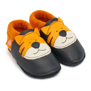 Krabbelschuhe "Tiger Tom" - Orangenkinder®