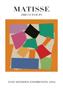 Poster / Leinwandbild - Matisse - The Cut-Outs, Buntes Design - Photocircle