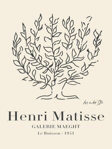 Poster / Leinwandbild - Matisse - Le Buisson - Photocircle