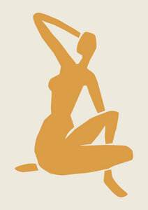 Poster / Leinwandbild - Matisse – Frau in Gold - Photocircle
