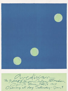 Poster / Leinwandbild - Edward Avedisian Ausstellungsposter - Photocircle