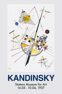 Poster / Leinwandbild - Kandinsky Ausstellungsposter - Photocircle