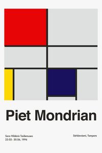Poster / Leinwandbild - Piet Mondrian – Sara Hildénin Taidemuseo - Photocircle