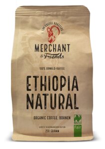 Merchant's Ethiopia Natural ganze Bohne 250g - Merchant & Friends