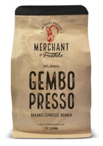 Merchant's Gembopresso ganze Bohne 250g - Merchant & Friends