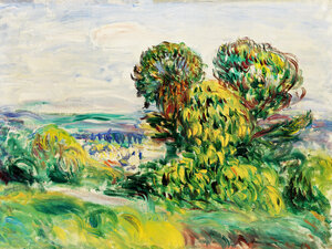 Poster / Leinwandbild - Pierre-Auguste Renoir: Landschaft - Photocircle