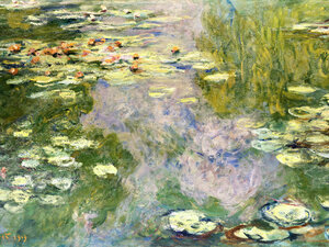 Poster / Leinwandbild - Claude Monet: Seerosen - Photocircle