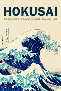 Poster / Leinwandbild - Katsushika Hokusai: Die große Welle vor Kanagawa - Photocircle
