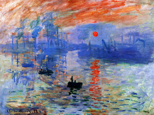 Poster / Leinwandbild - Claude Monet: Impression, Soleil levant - Photocircle