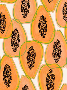 Poster / Leinwandbild - Papaya Cravings - Photocircle