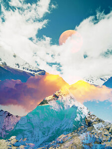 Poster / Leinwandbild - Dreaming Mountains - Photocircle