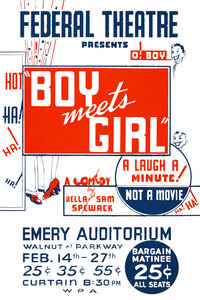 Poster / Leinwandbild - Boy meets Girl - Photocircle
