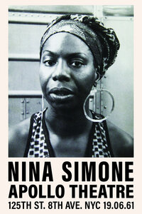 Poster / Leinwandbild - Nina Simone at the Apollo Theatre - Photocircle