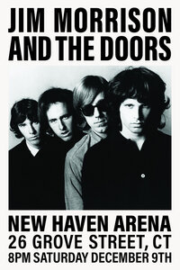 Poster / Leinwandbild - Jim Morrison and The Doors - Photocircle
