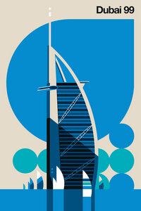 Poster / Leinwandbild - Dubai 99 - Photocircle
