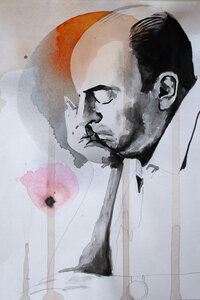 Poster / Leinwandbild - Pablo Neruda - Photocircle