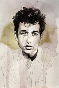 Poster / Leinwandbild - Bob Dylan - Photocircle