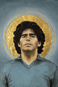Poster / Leinwandbild - Diego Maradona - Photocircle