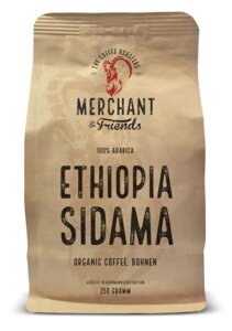 Merchant's Ethopia Sidama Bio Espresso ganze Bohne 250g - Merchant & Friends