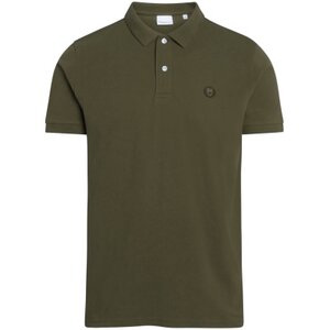 Polo T-Shirt - Basic Badge - aus Bio-Baumwolle - KnowledgeCotton Apparel