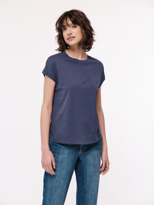 Shirt mit überschnittener Schulter aus Bio-Baumwolle - LANIUS