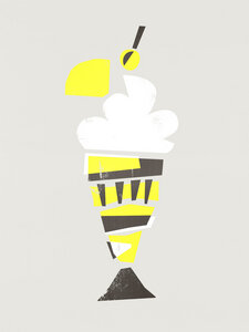 Poster / Leinwandbild - Ice Cream Sundae - Photocircle
