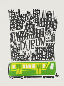 Poster / Leinwandbild - Dublin Cityscape - Photocircle
