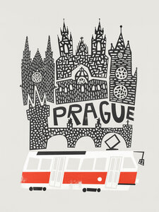 Poster / Leinwandbild - Prague Cityscape - Photocircle