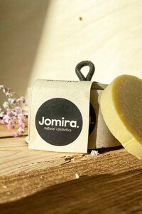 Vegane Rasierseife für Frauen für alle Hauttypen und mit Traubenkernöl - JOMIRA. natural cosmetics