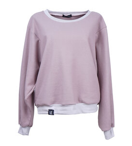 Sweater Bio Cord Sweat lilac - Lena Schokolade