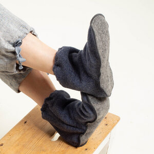 Fuß- und Pulswärmer aus 100% Schurwolle | natürliche Wärme - nahtur-design