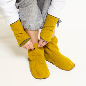 Fuß- und Pulswärmer aus 100% Schurwolle | natürliche Wärme - nahtur-design