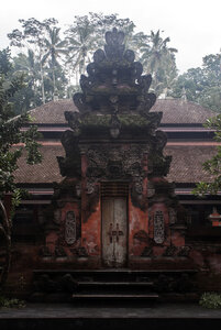 Poster / Leinwandbild - Bali hindu tempels & palms - Photocircle