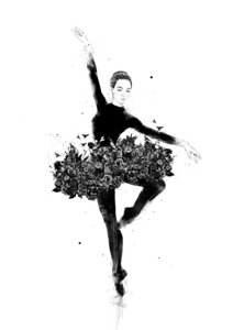 Poster / Leinwandbild - Floral dance - Photocircle
