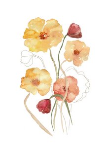 Poster / Leinwandbild - Blumen Bouquet - Photocircle