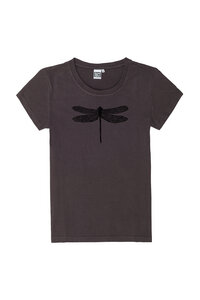 Libelle Frauen Shirt aus Biobaumwolle Hergestellt in Portugal / ILP7 - ilovemixtapes