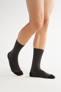 ALBERO - 1 oder 6 Paar Strümpfe Socken aus Bio-Baumwolle - Albero