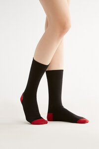 ALBERO NATUR - 1 oder 6 Paar Strümpfe Socken aus Bio-Baumwolle - Albero Natur