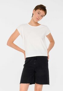 Damen T-Shirt in trendy kastigem Schnitt - ThokkThokk