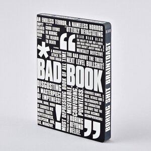 Bad Book - Premium Notizbuch mit Ledereinband - Nuuna