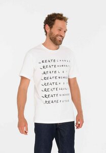 Herren Print T-Shirt CREATE aus Biobaumwolle - ThokkThokk