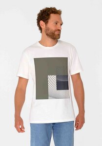 Herren Print T-Shirt CUBES aus Biobaumwolle - ThokkThokk
