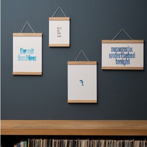 Magnetische Posterleiste von Side by Side, Aufhängung für Poster / Bilder / Plakat - Side by Side